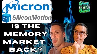 Micron Confirms the PC and Smartphone Market Growth Is Back 1 Memory Chip Stock We Like More SIMO [upl. by Clement]