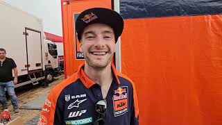 Jeffrey Herlings interview Spanish MXGP [upl. by Aneg]