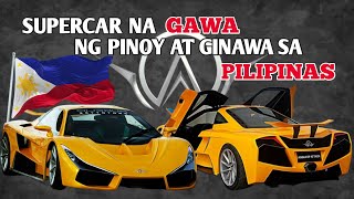 SUPERCAR NA GAWA NG PINOY  AURELIO SUPERCAR [upl. by Naga]