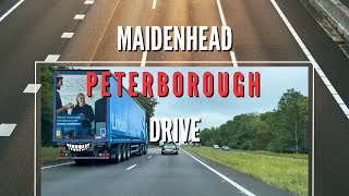 Maidenhead  Peterborough England Drive  A404M40A43A45A605  September 2024 [upl. by Chatterjee]