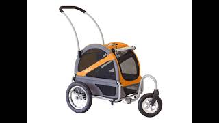 DoggyRide Dog Stroller Mini Dutch Orange Grey [upl. by Lombardy]