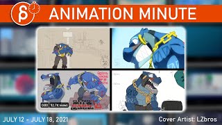 The Animation Minute News Jobs Art Demo Reels and more July 12th  July 18th 2021 [upl. by Brott]