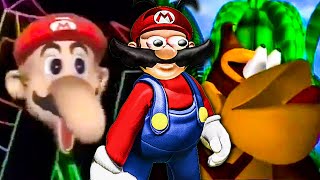 Mario Reacts To CURSED Nintendo Commercials [upl. by Nomma838]