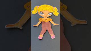 Beautiful clothes for a paper dolldo it yourselfshorts paperdoll paperdolls art diy draw [upl. by Bannerman]