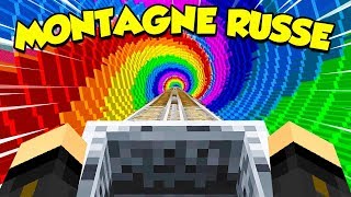 LE MONTAGNE RUSSE SONO FANTASTICHE  MINECRAFT [upl. by Acquah589]