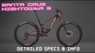 2023 Santa Cruz Hightower 3  Updates Features Builds and Pricing Info [upl. by Linda70]