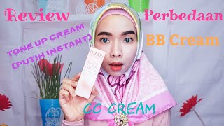 Review dan Perbedaan Ponds Tone Up Cream BB Cream dan CC Cream [upl. by Ja]