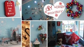 ❄7 DIY Holiday Decorations Easy Fun amp Affordable❄ Craftmas [upl. by Fassold965]