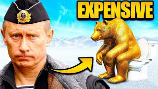 Stupidly Expensive Things Vladimir Putin Owns [upl. by Dlonyar792]