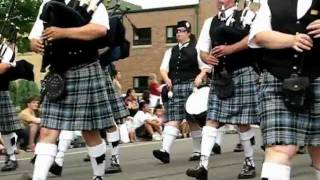 Bagpipes on Parade Oakdale MN [upl. by Ellehcsor941]