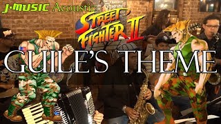 quotGuiles Themequot Street Fighter II ft insaneintherainmusic LIVE Jazz Cover  JMUSIC Pocket Band [upl. by Hniv263]