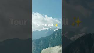 Way to Rohtang 🏔️ part  7 rohtang clgtrip snow travel ytshortsvideo [upl. by Aicelf820]