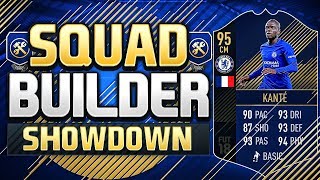 FIFA 18 SQUAD BUILDER SHOWDOWN TEAM OF THE YEAR KANTE The Best Squad Builder Showdown Ever [upl. by Onej]