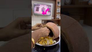 Potful mutton Biryani😍sundayvlog potfulbiryani foodvlog biryani mutton diml bangalore [upl. by Yenahc]