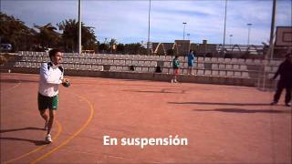 Tipos de pase Balonmano [upl. by Neerac]