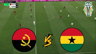 ANGOLA vs GHANA  AFRICA CUP OF NATIONS 20242026  FOOTBALL LIFE 2025 [upl. by Inalial]