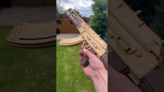 I Built a Fully Functional Rubber Band AK47 short [upl. by Laurice]