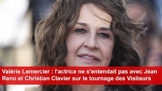 Valérie Lemercier  lactrice ne sentendait pas avec Jean Reno et Christian Clavier [upl. by Ahslek]