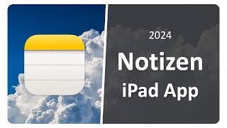 Apple Notizen auf dem iPad im Unterrricht 2024 [upl. by Elmore]