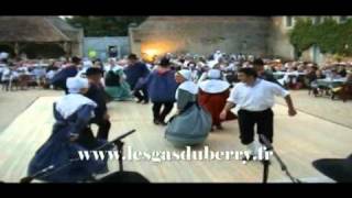 Les Gâs du Berry danses  la bourrée de SaintChartier [upl. by Telrahc496]