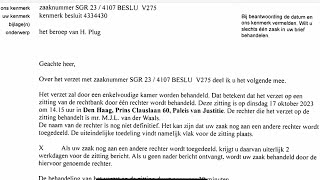 Verzoek van klokkenluider Huig Plug aan Tom Zwitser om rechtszaak bewijsmateriaal online te zetten [upl. by Direj523]