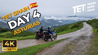 TET Trans Euro Trail SPAIN 🇪🇸 Asturias DAY 4 [upl. by Ettennad145]