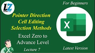 7 Change Pointer Direction  Edit Cell and Selection Methods  MS Excel excel education teacher [upl. by Hoehne]