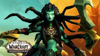 Lady Vashj Returns After Outland  All Cutscenes World of Warcraft Shadowlands Beta Lore [upl. by Amling]