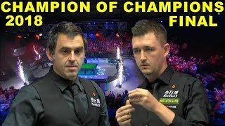 OSullivan v Wilson FINAL 2018 Champion of Champions [upl. by Nnyleve804]