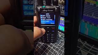 Anytone 878  GPS Info [upl. by Nnoved]