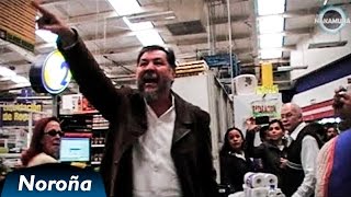 Fernández Noroña protesta vs abuso de Comercial Mexicana DesobedienciaCivil NoPagoIVA [upl. by Aivilo491]