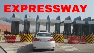 AGRA LUCKNOW EXPRESSWAY  TOLL PLAZA  6LANE HIGHWAY [upl. by Annairba18]