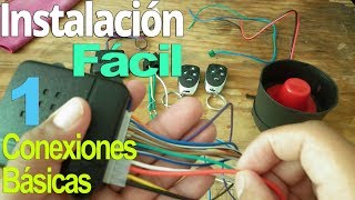 Como Instalar una Alarma de Auto paso a paso 👉1 review y explicación de diagramas [upl. by Leitao335]