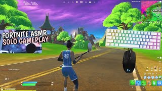 RK ROYAL KLUDGE RK68 RK855 ASMR 🤩 Red Switches Chill Keyboard Fortnite Solo Gameplay 🎧 [upl. by Bronder400]