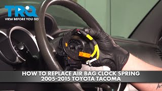 How to Replace Air Bag Clock Spring 20052015 Toyota Tacoma [upl. by Siram]