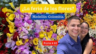 Silletas hechas con orquídeas feria de las flores en Medellín [upl. by Zoller]