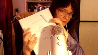 ASMR Reading in Japanese and tapping [upl. by Py]