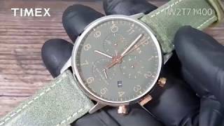 친절사 TIMEX TW2T71400 Waterbury Classic Chronograph Leather Strap Watch [upl. by Darej372]