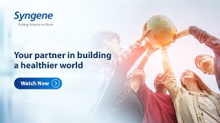 Syngene Your partner in building a healthier world [upl. by Aremihc]