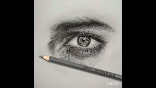 EYE SKETCH 👁️👀art artist sketch rising viral shorts trending [upl. by Animrac]