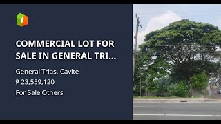 COMMERCIAL LOT FOR SALE IN GENERAL TRIAS CAVITE [upl. by Augustina198]