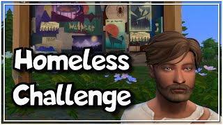 The Sims 4 Homeless Sim Challenge Part 3 91422 [upl. by Haelahk107]