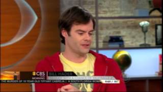 Bill Hader Hilarious CBS This Morning Interview [upl. by Adaj]