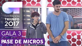 quotCOMPLICIDADquot  Marina y Cepeda  Primer pase de micros Gala 3  OT 2017 [upl. by Gabrielli]