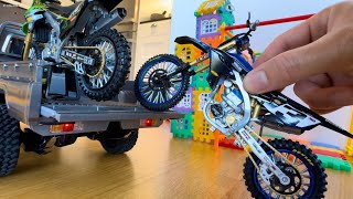 RC Toyota Land Cruiser delivery Off road Motorcross toys [upl. by Copland]