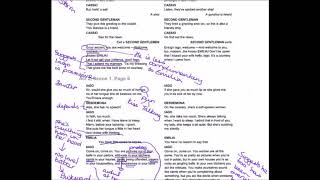 Othello Annotation Act 2 Scene 1 Part 1 of 3 [upl. by Sofer]