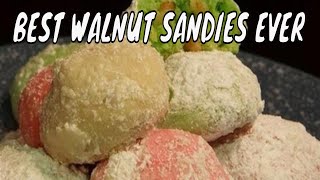 Walnut SANDIES  Cookie Recipes [upl. by Yracaz]