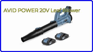 REVIEW 2024 AVID POWER 20V Leaf Blower ESSENTIAL details [upl. by Ruthe339]