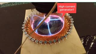 Easiest DIY Tesla Generator Using Plasma Globe amp Lotus Coil [upl. by Bradwell]