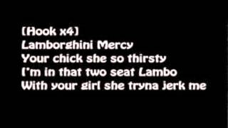 Kanye West  Mercy LYRICS Ft Big Sean Pusha T amp 2 Chains [upl. by Ainosal]